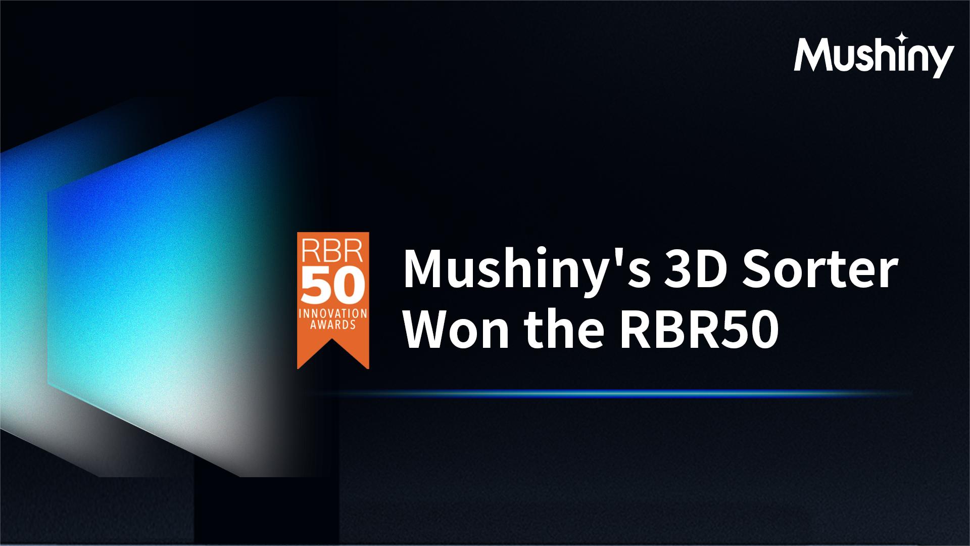 Der 3D-Sortierer von Mushiny wurde bei den RBR50 Robotics Innovation Awards für seine bahnbrechende intelligente Logistik ausgezeichnet